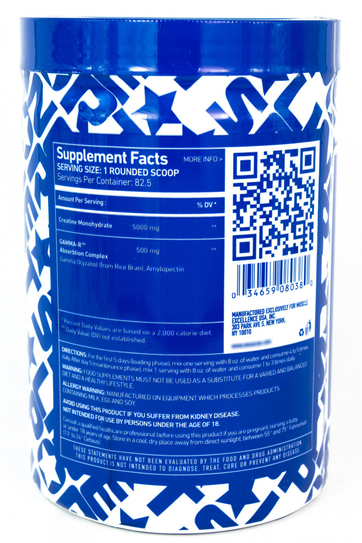 MEX PURE CREATINE MONOHYDRATE MEX PURE CREATINE MONOHYDRATE