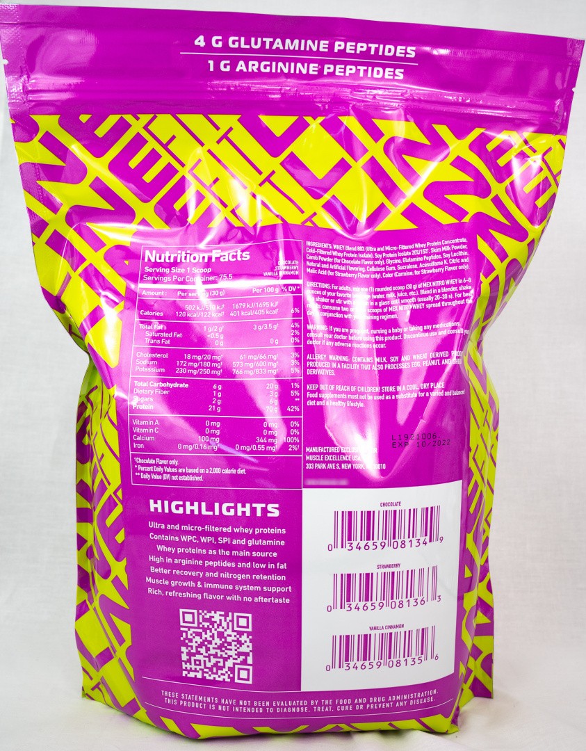 MEX NITRO WHEY 5LBS MEX NITRO WHEY 5LBS